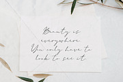Aiffon Handwritten Script, a Script Font by Awanstudio (Thumbnail 2 of 8)