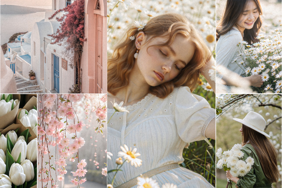 Spring Blossom Girl Photo Bundle, a Beauty & Fashion Photo by Helospace (Photo 2 of 8)
