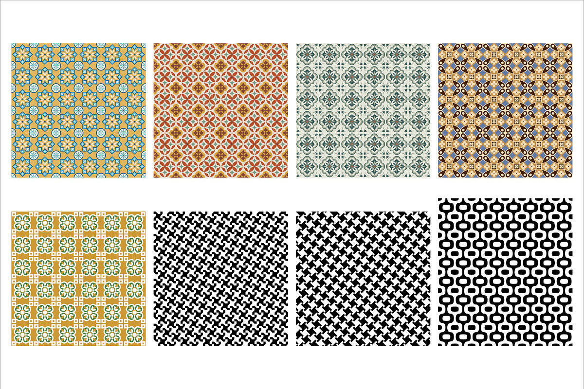 Pack of abstrack seamless pattern, a Pattern Graphic by Brainware Graphic (Photo 3 of 6)