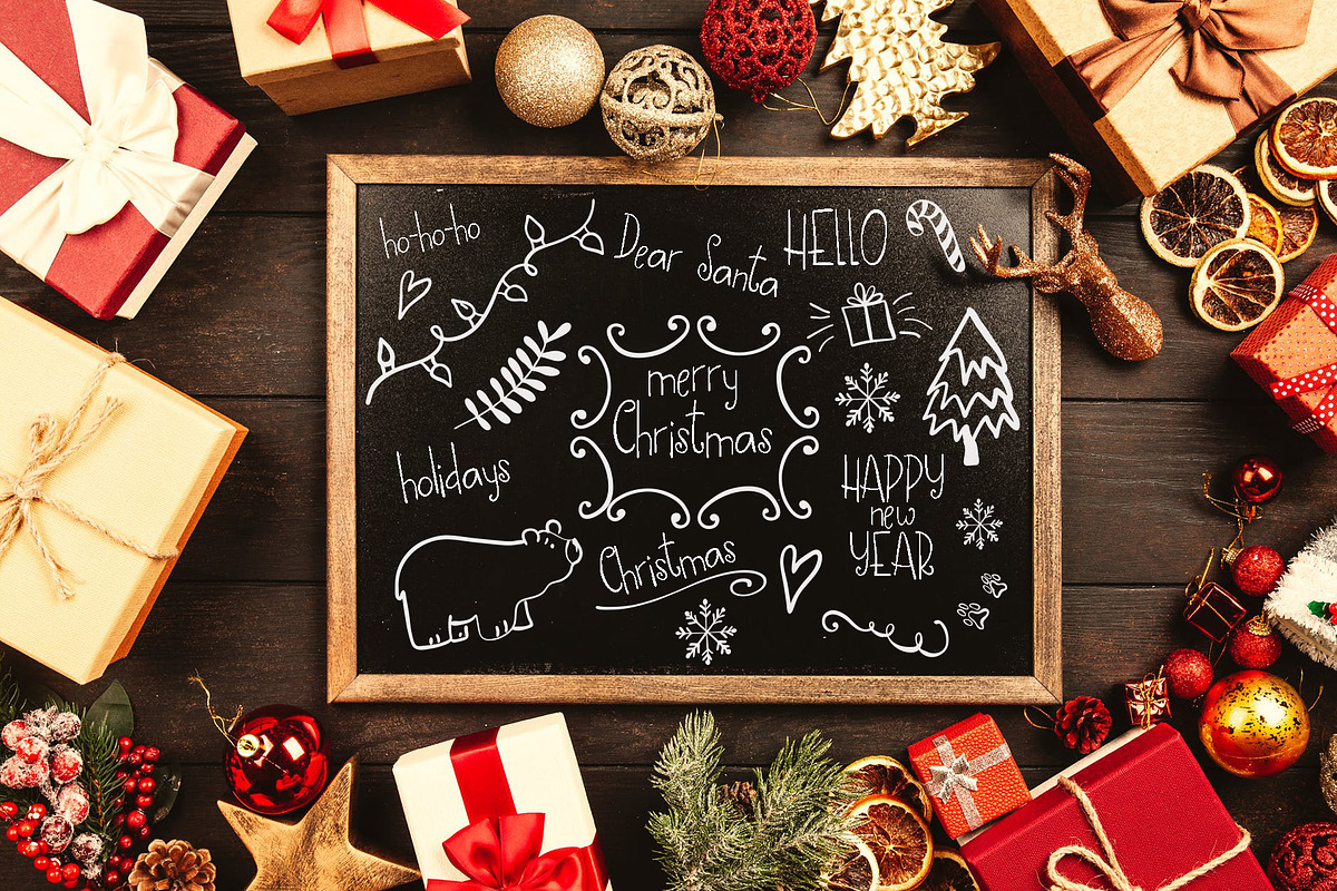 A WISH- Christmas font preview 3