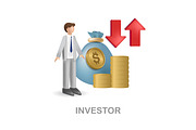 Investment 3D Icons Set Bundle, an Object Graphic by Aimagenarium@gmail.com (Thumbnail 15 of 21)