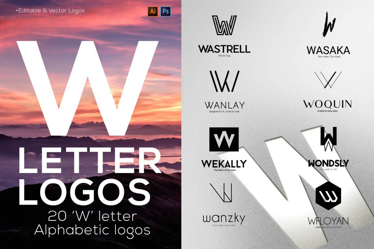 520 A to Z Logos Bundle, a Branding & Logo Template by AN Productions (Photo 49 of 58)