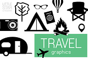 Travel Graphics, an Icon by Little Star Creative (Thumbnail 1 of 2)