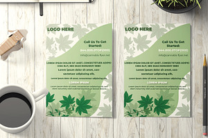 Cannabis Product Sale Flyer, a Flyer Template by FusionadCreates