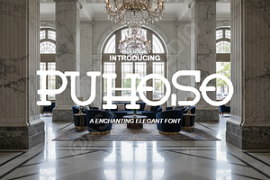 Puhoso - Elegant Modern Serif Typef