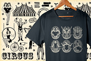 Circus set, an Illustration by Moloko88 (Thumbnail 1 of 11)