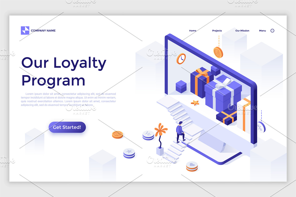 Isometric Solutions Mini. Part 2, a Templates & Theme by Andrew Kras Design (Photo 10 of 21)