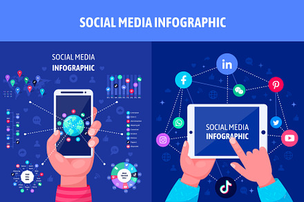 Social media infographic