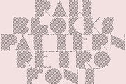 Raw Blocks- Elegant Retro Fonts Pack, a Font by CreativeFolks (Thumbnail 18 of 24)