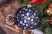 Christmas watercolor, PNG files, an Illustration by Larisa Maslova (Thumbnail 9 of 10)