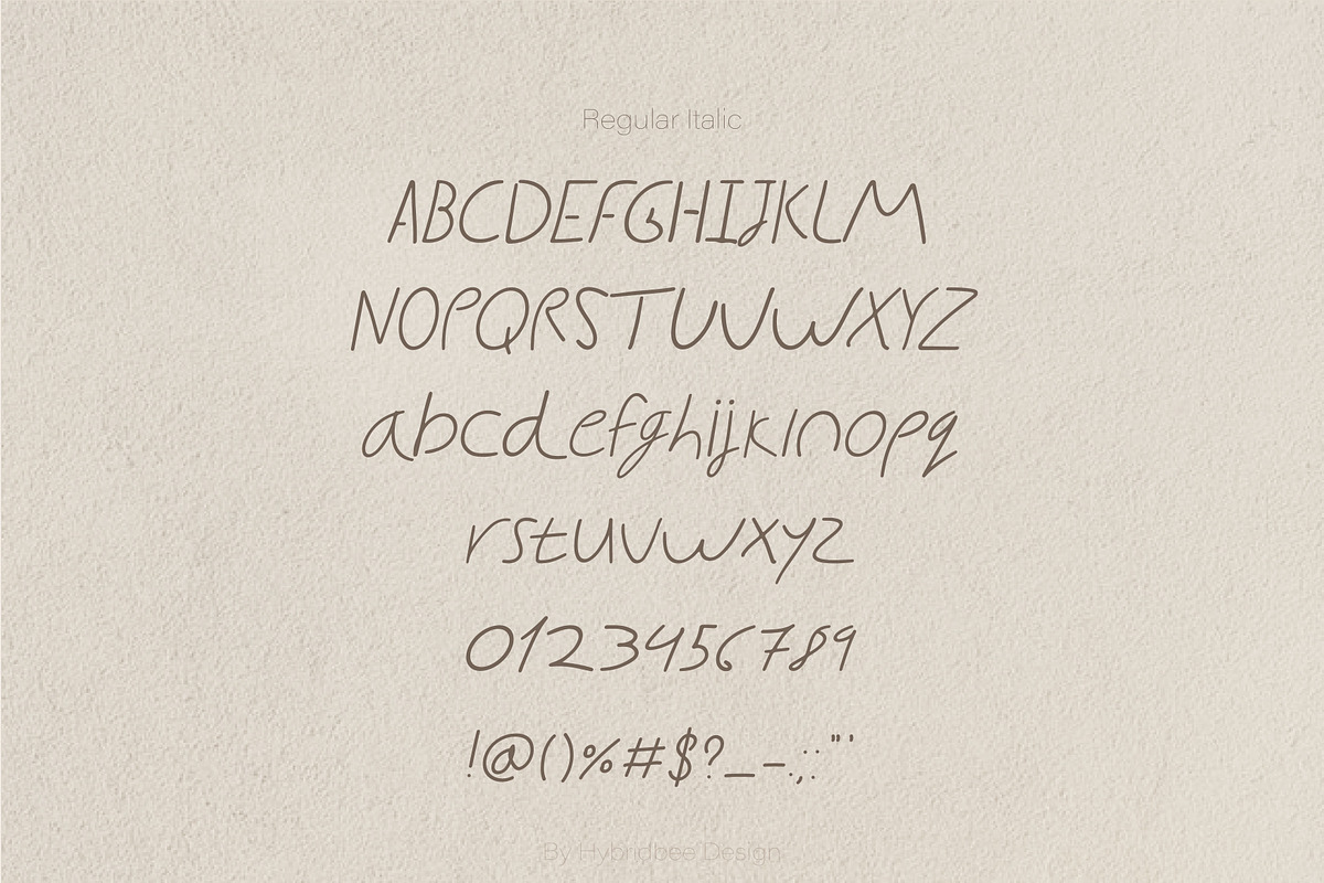 SWEET BIRDY – Handwritten Font, a Script Font by Hybridbee Design (Photo 5 of 10)