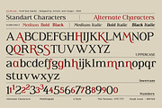 Luciferum - Serif font family, a Serif Font by Artistic & Unique (Thumbnail 6 of 15)