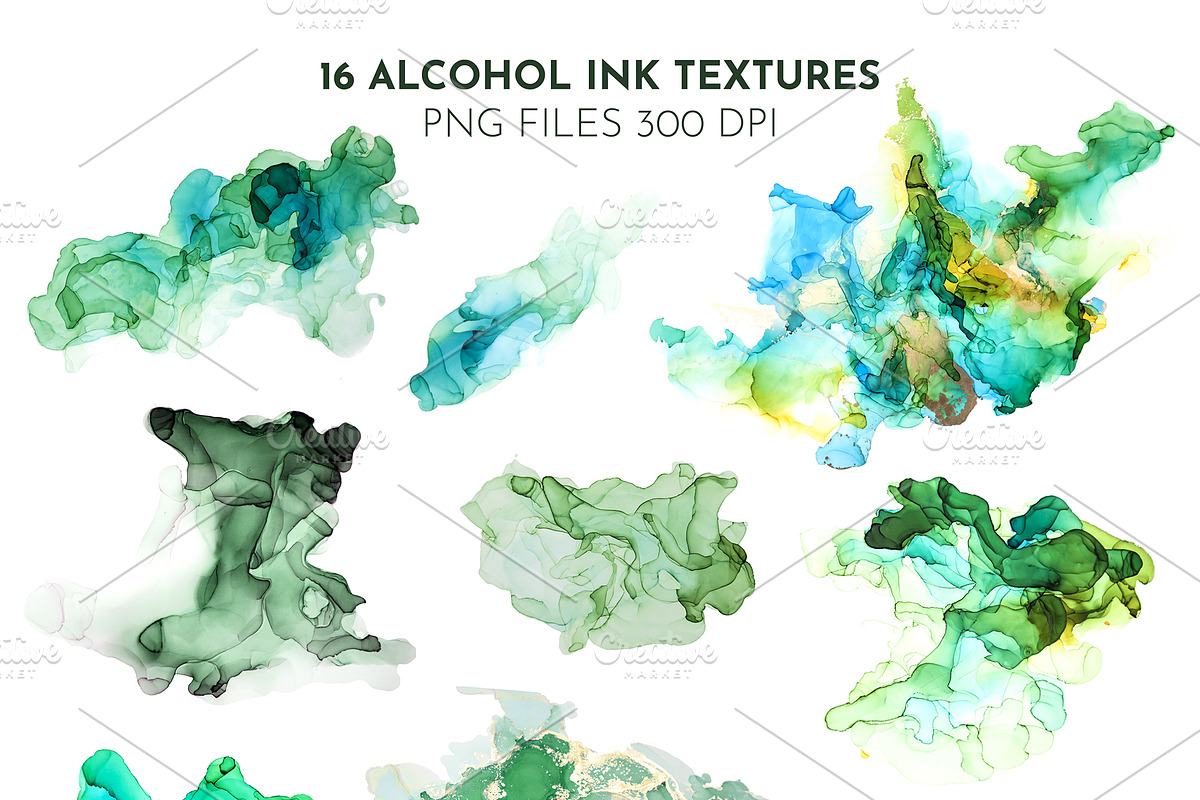 Alcohol Ink Bundle, a Texture Graphic by JSolomatina (Photo 5 of 19)