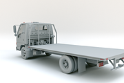 Isuzu Flatbed Truck, a Cars & Vehicle 3D Model by Olives (Thumbnail 7 of 21)
