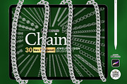 30 Procreate Chain brashes set, a Brush Add-On by Luuuka studio (Thumbnail 2 of 6)