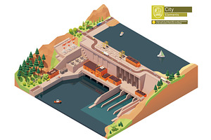 Vector Hydroelectric Power Plant