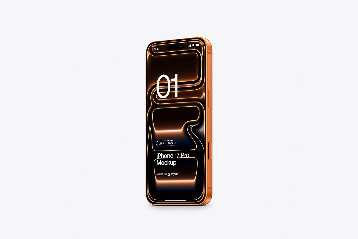 iPhone 17 Pro - 24 Mockups Scenes, an iPhone Mockup by Asylab (Photo 46 of 61)