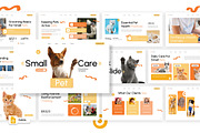 Small Pet Care Google Slides, a Presentation Template by Loin Studio (Thumbnail 1 of 4)