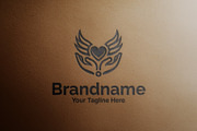 Heart & Wings Logo Design Template, a Branding & Logo Template by Lucrative Studio (Thumbnail 6 of 6)