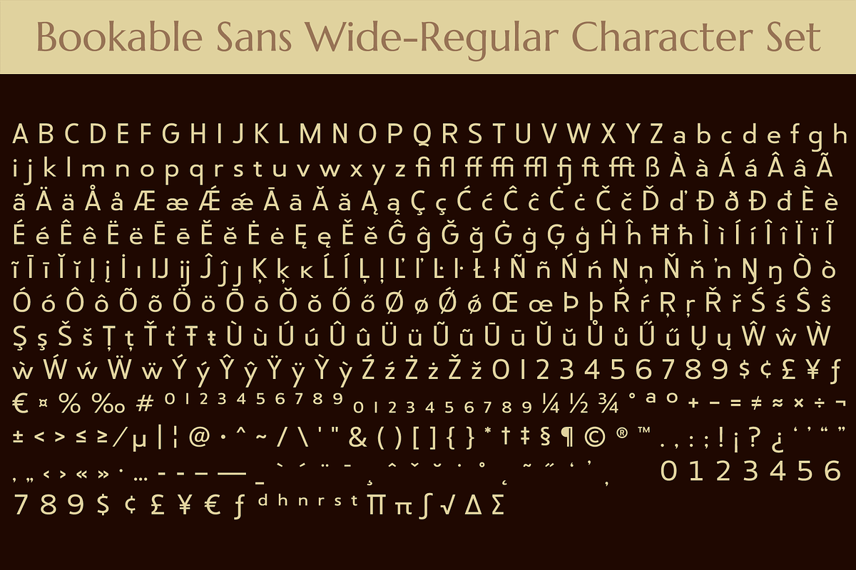 Bookable Sans Collection, a Sans Serif Font by Stiggy & Sands (Photo 10 of 12)