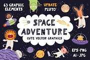 Cute Little Animals Bundle, an Animal Illustration by sceptical cactus (Thumbnail 5 of 12)