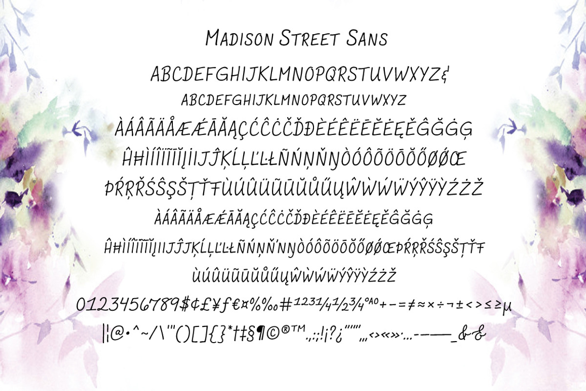 Madison Street Sans, a Sans Serif Font by STUDIOWAYS (Photo 5 of 5)