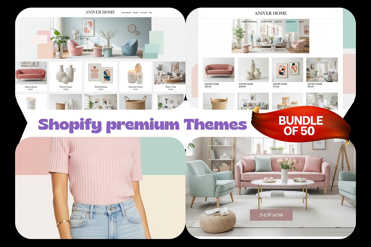 50 Modern E‑Commerce SHOPIFY THEMES, a Shopify Template by Crox Studio | Digital (Photo 40 of 59)