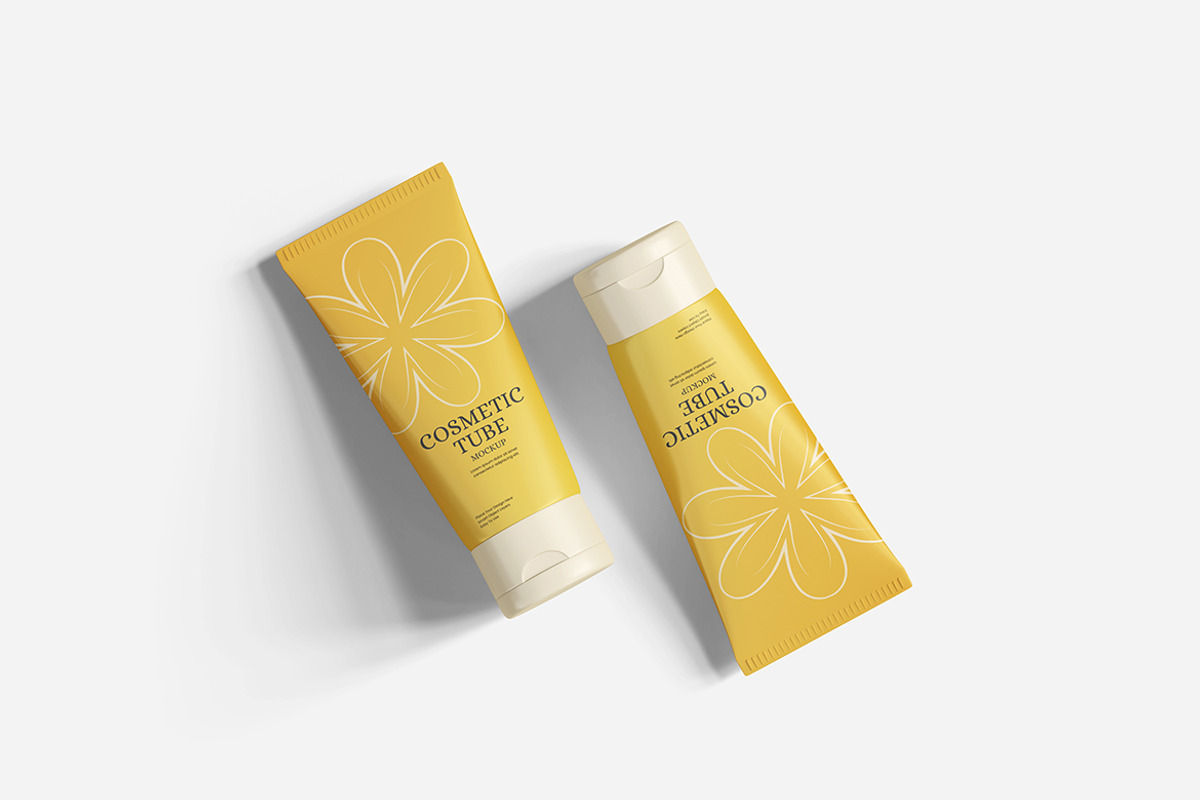 Cosmetic Tube Mockup, a Packaging Mockup by Indah (Photo 6 of 6)