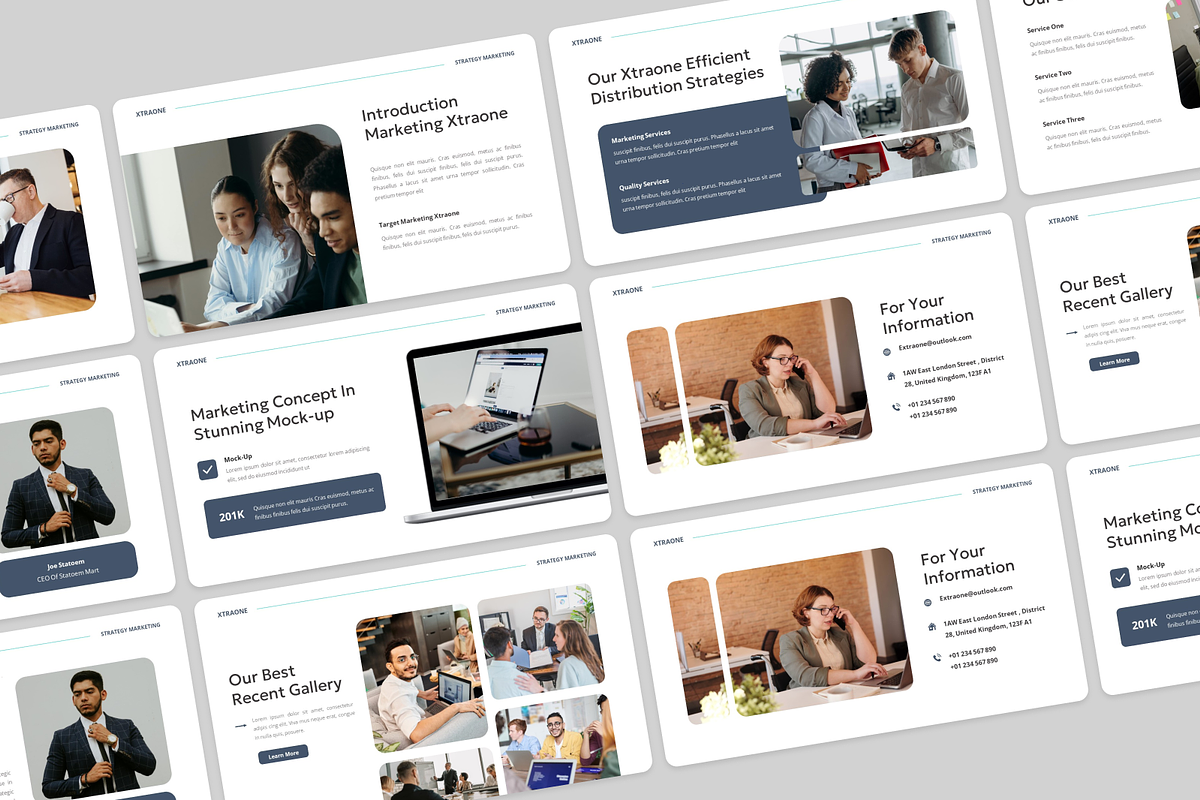 Strategy Marketing Keynote, a Presentation Template by Annora Studio (Photo 3 of 5)