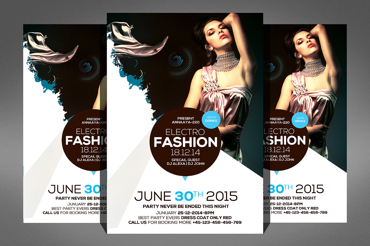 100 Party Flyer Bundle, a Flyer Template by Graphic Templates (Photo 79 of 101)