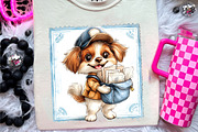 Funny Dog and Cat Postage Stamps, an Illustration by CreationArt (Thumbnail 5 of 9)