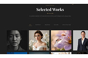 Art Photography Dreamweaver Template, a HTML Template by Creative House (Thumbnail 3 of 8)