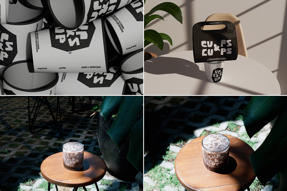50+ Coffee Cup Mockups, a Mockup by Vitora Mockup (Photo 5 of 15)