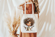 Hairdresser Girl Clipart, an Illustration by Libby Wishes (Thumbnail 4 of 8)