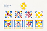 Mediterranean Azuléjo Watercolor, a Decorative Illustration by YarovaArt (Thumbnail 12 of 15)