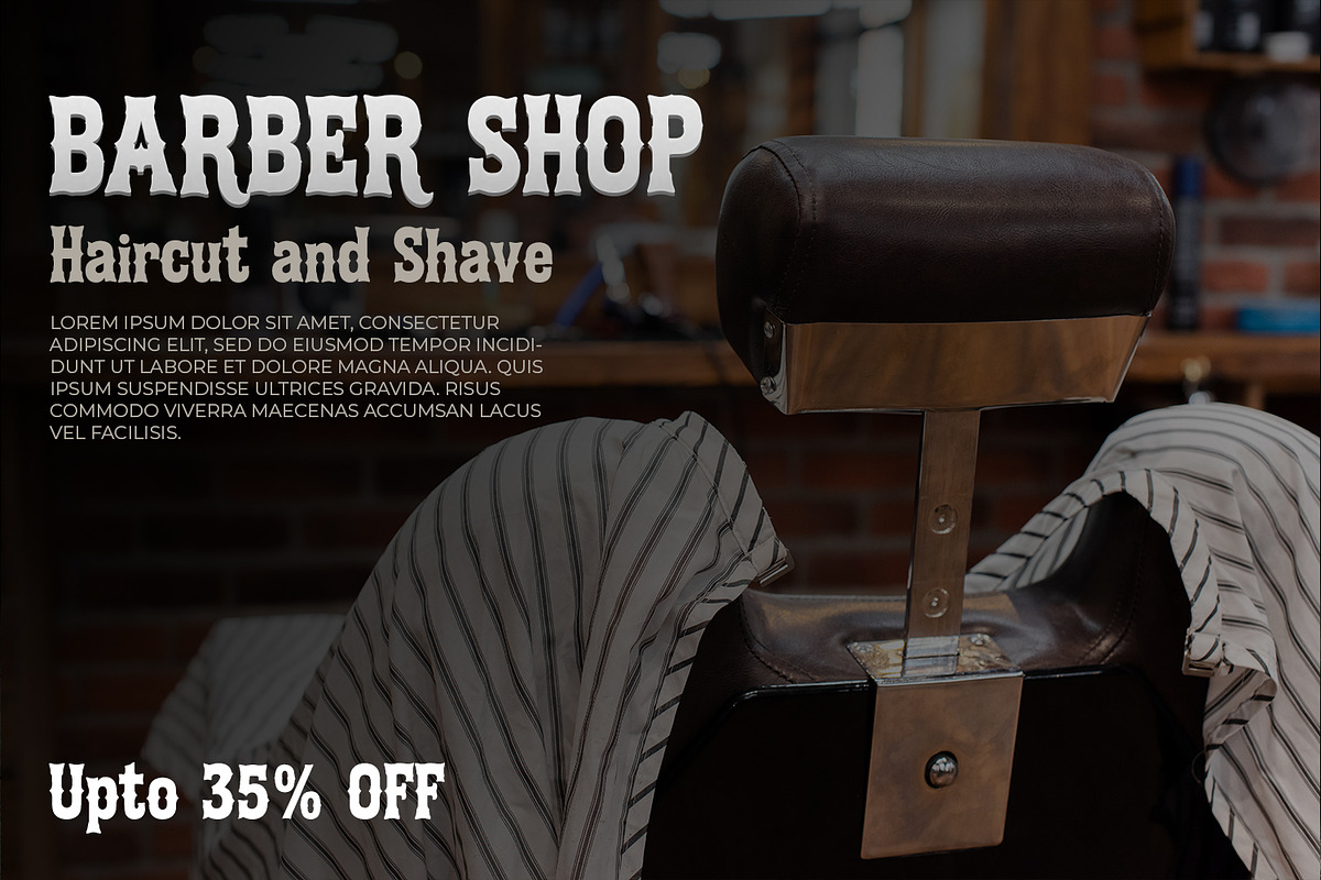 Bullet - Rustic Cowboy Serif, a Serif Font by OWPictures (Photo 2 of 10)