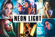 Neon Light Pro Lightroom Presets, an Action Add-On by Creativetacos (Thumbnail 1 of 6)