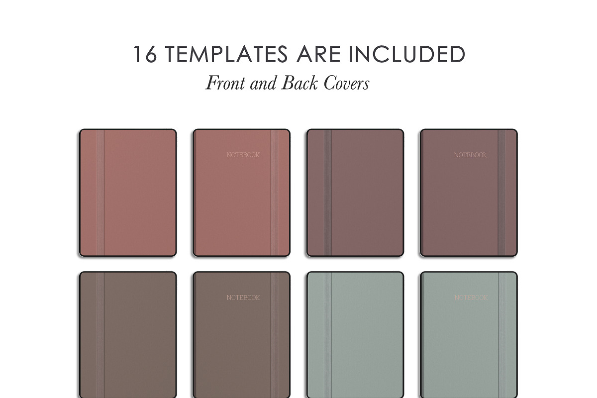 Digital Notebook Covers, a Graphic by EchoDivision (Photo 2 of 3)