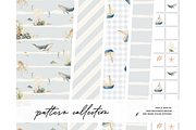 Ocean pattern Animal Nursery, a Pattern Graphic by Milatoo (Thumbnail 1 of 5)