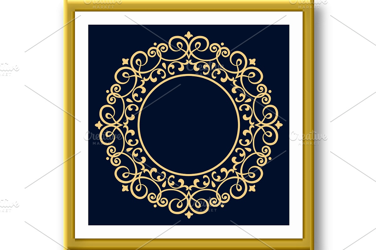Decorative frame Elegant vector, a Decorative Illustration by RODINA (Photo 2 of 3)