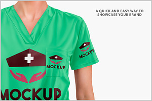 Medical Uniform Mockup PSD