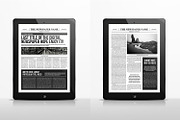 The Digital Newspaper, a Magazine Template by Luuqas Design (Thumbnail 9 of 10)
