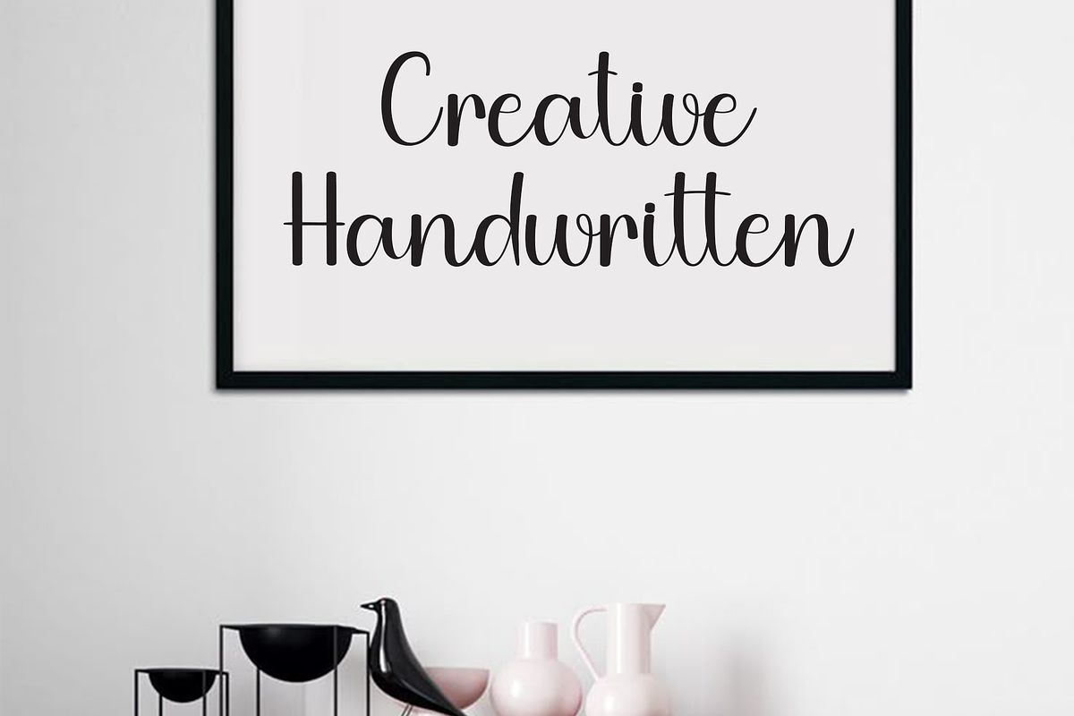 Handwritten, a Handwritten Font by InermediaSTUDIO (Photo 2 of 8)