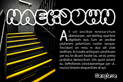Sanflava, a Font by namistudio (Thumbnail 4 of 5)