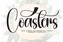 Coasters | Script Font