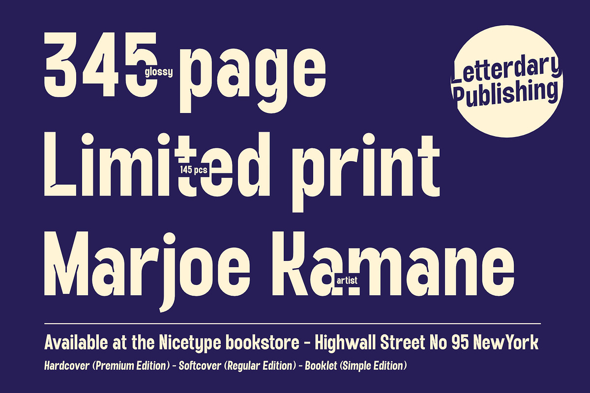 VT Yanice - Display Semi Condensed, a Sans Serif Font by ViactionType (Photo 13 of 15)