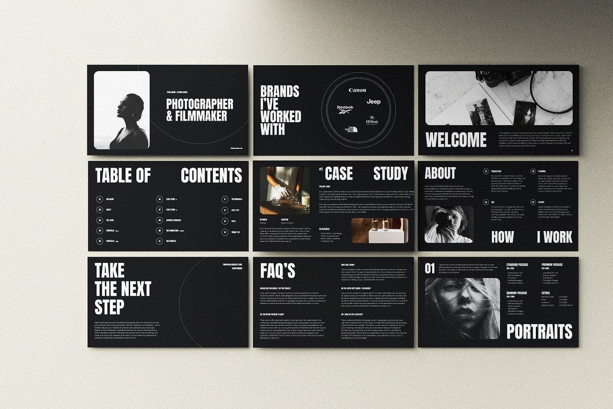 Studio / Services Guide • Moon, a Presentation Template by Two Moons Studio (Photo 8 of 13)