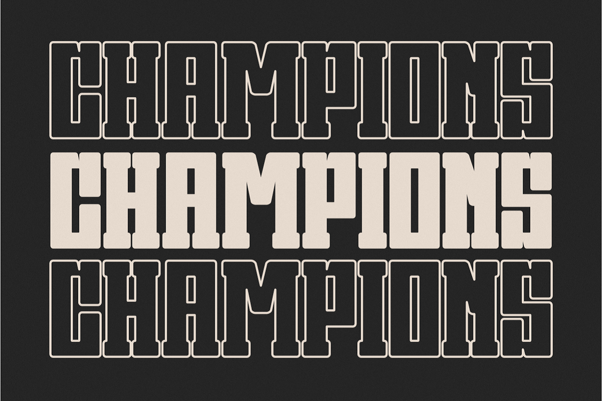 Dreaming Varsity - Condensed Slab, a Slab Serif Font by Pian45 Studio (Photo 12 of 16)