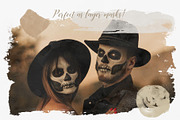 487 Ink Shapes Photoshop Brushes, a Brush Add-On by ArtistMef (Thumbnail 8 of 9)