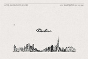 United Arab Emirates Skylines, a Work Illustration by TheMountBirdStudio (Thumbnail 5 of 9)